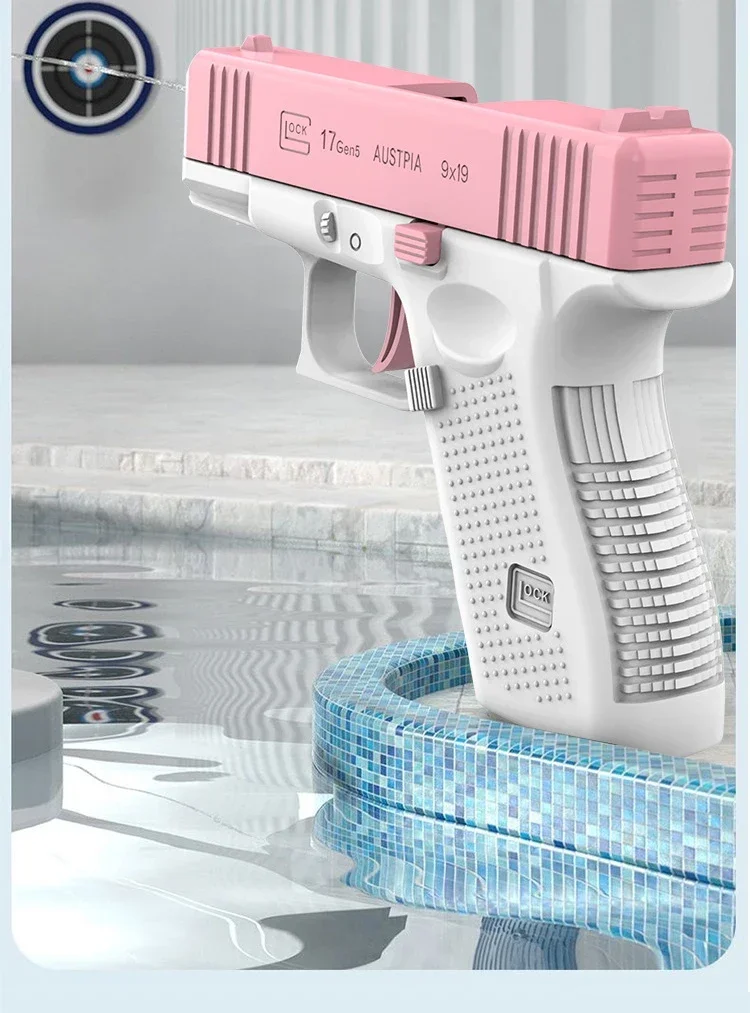 Increíble Pistola De Agua Recargable De Largo Alcance