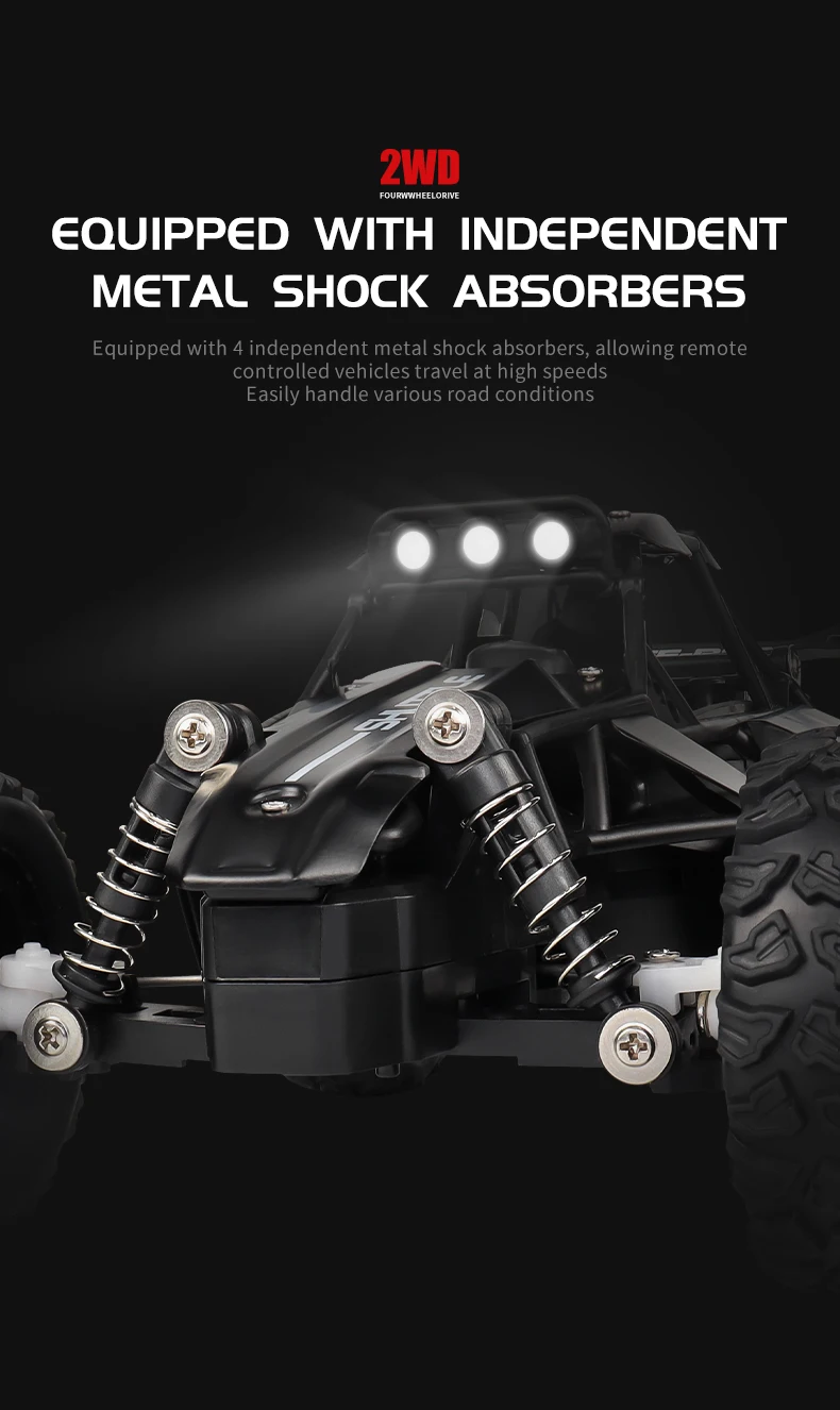 Coche Todoterreno a Control Remoto Extraordinario