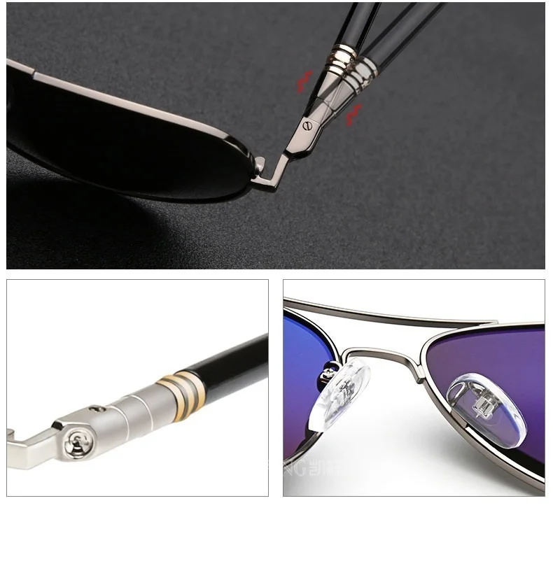 Gafas De Sol Polarizadas De Lujo Protección Uv