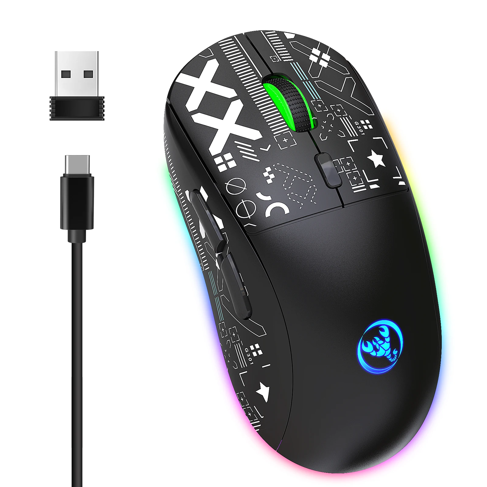 Mouse Mecánico Inalámbrico Esencial Para Tu Escritorio