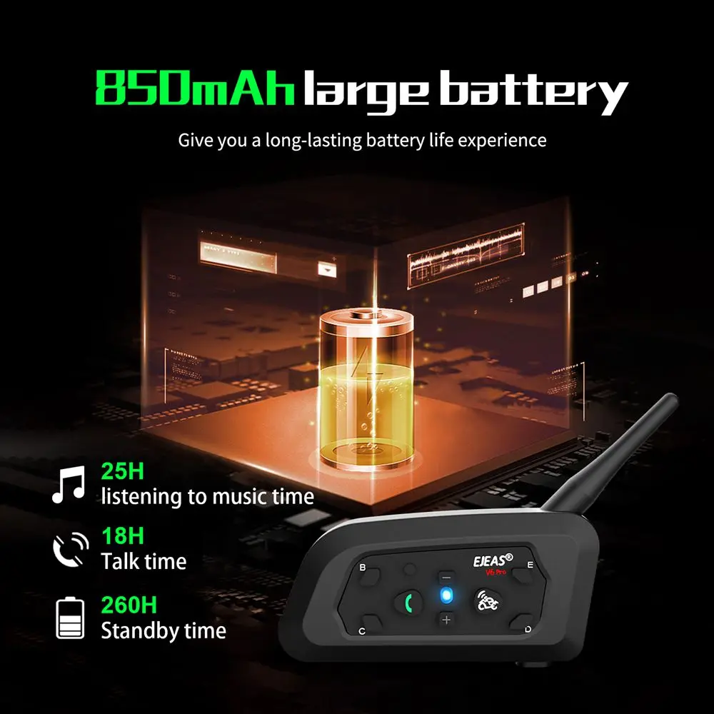 Notable Auriculares PRO Inalámbrica para Motoristas