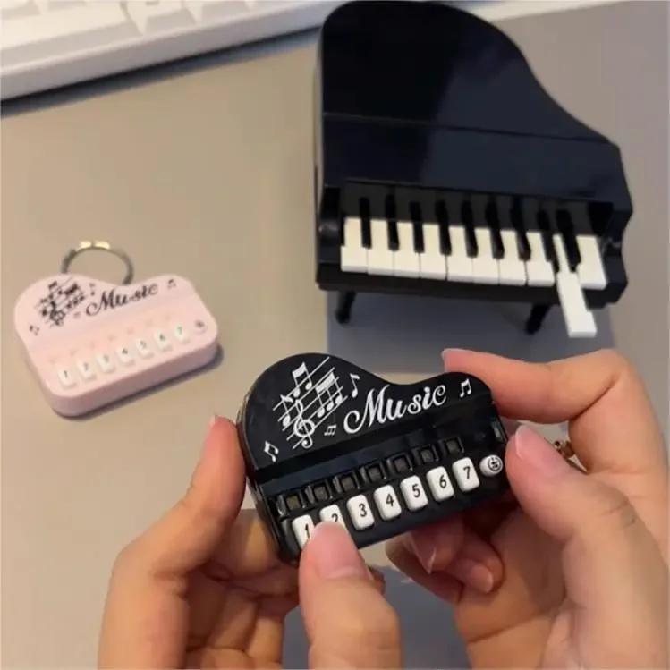 Espléndido Mini Llavero De Teclado Electrónico Portátil