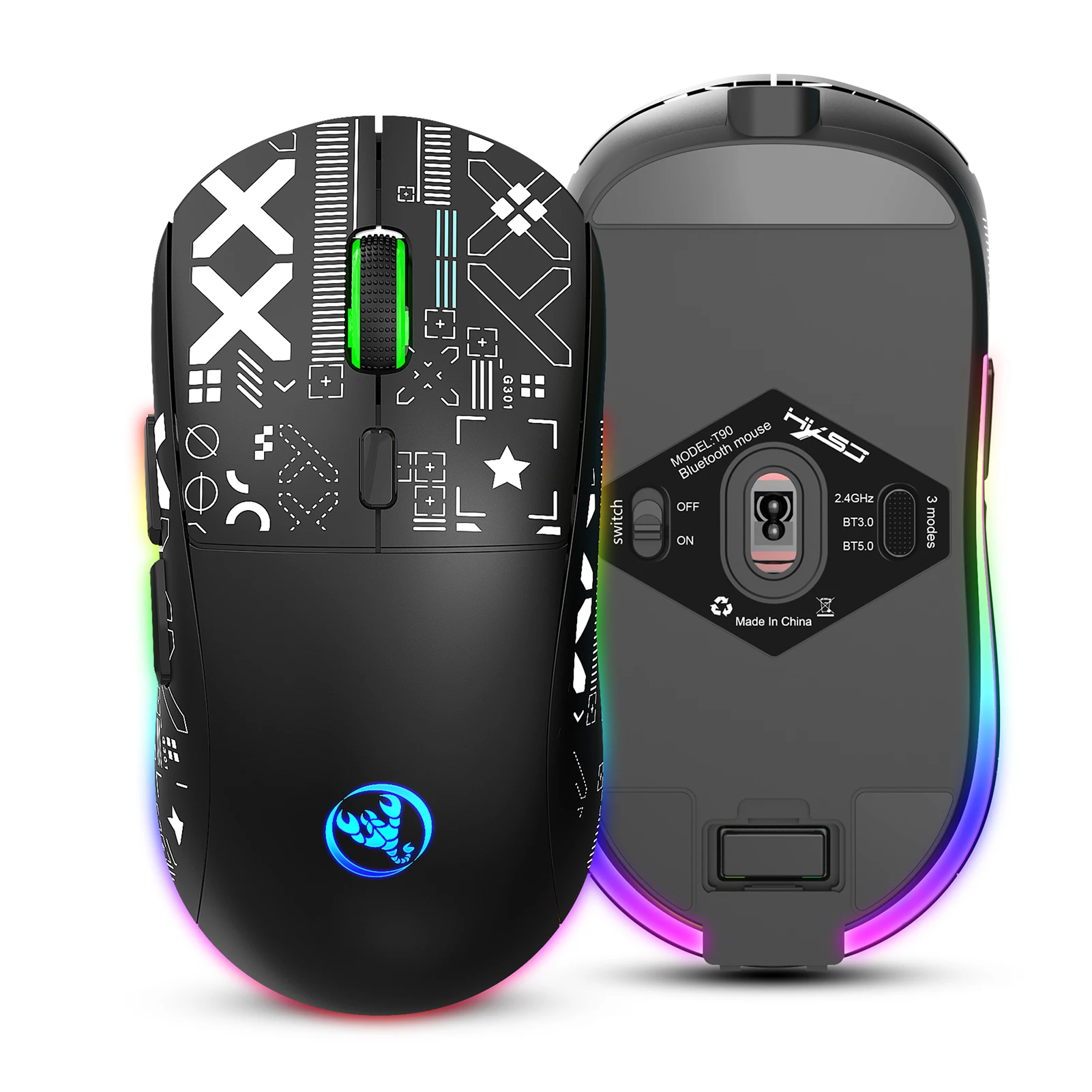 Mouse Mecánico Inalámbrico Esencial Para Tu Escritorio