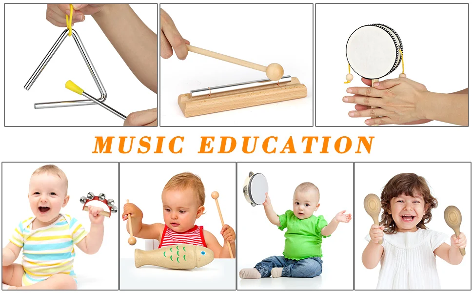 Inspirador Instrumentos Musicales De Madera Para Niños
