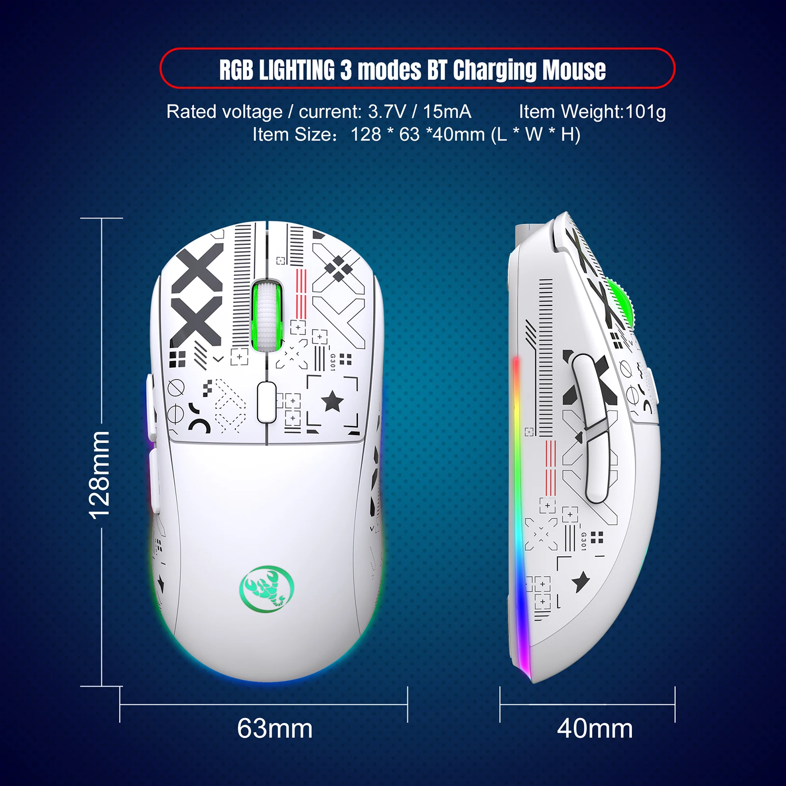 Mouse Mecánico Inalámbrico Esencial Para Tu Escritorio