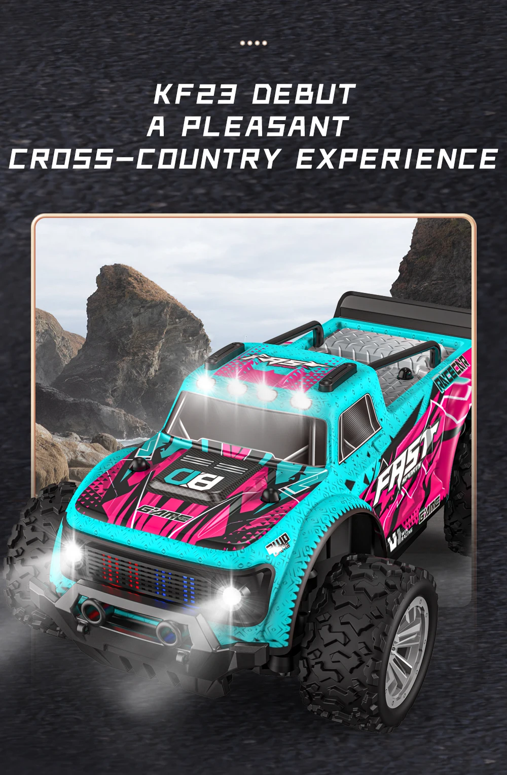 Coche Todoterreno a Control Remoto Extraordinario