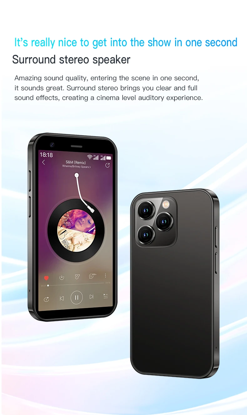 Pequeño Teléfono Inteligente Android: Rápido Y Auténtico Pequeño Teléfono Inteligente Android: Rápido Y Auténtico