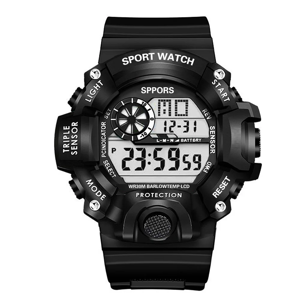 Nuevo Reloj Digital Led Para Hombre Elegante Y Moderno