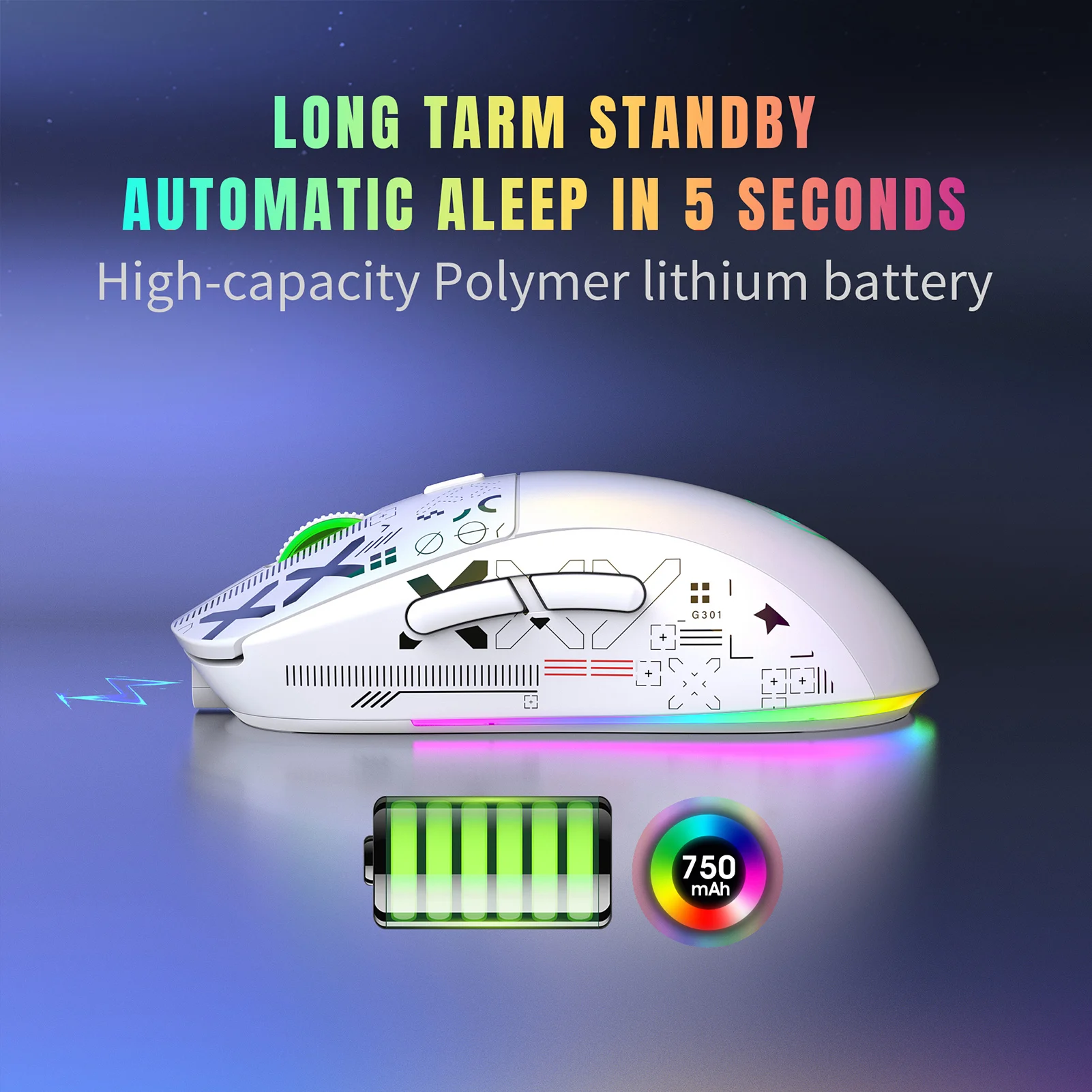 Mouse Mecánico Inalámbrico Esencial Para Tu Escritorio