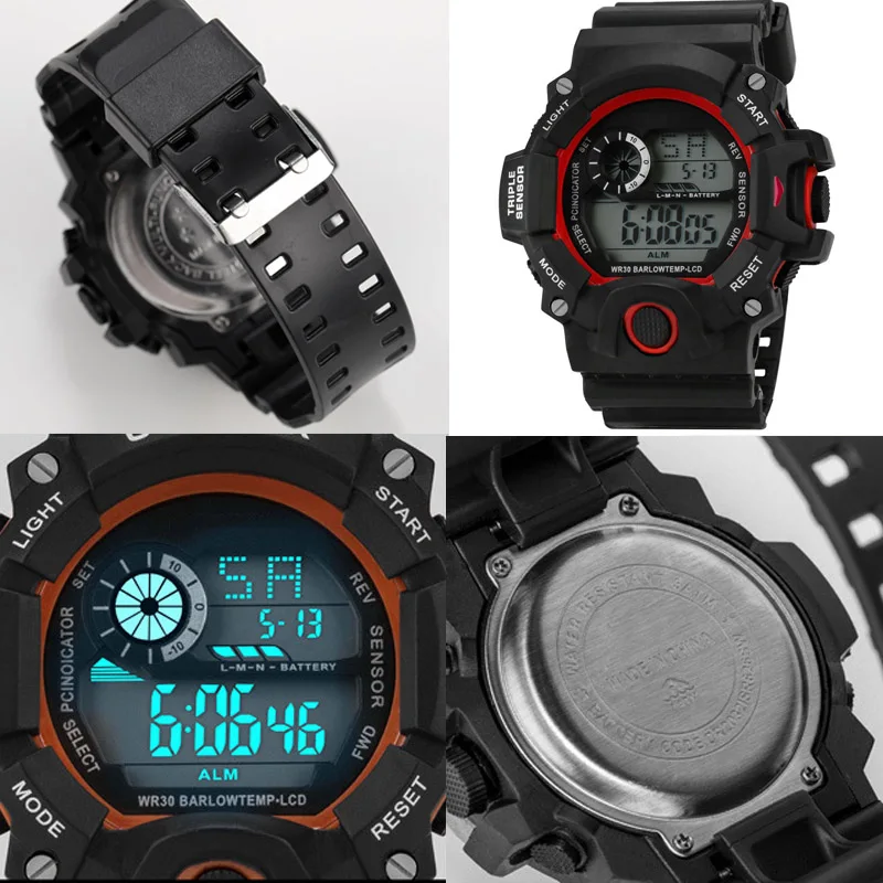 Nuevo Reloj Digital Led Para Hombre Elegante Y Moderno