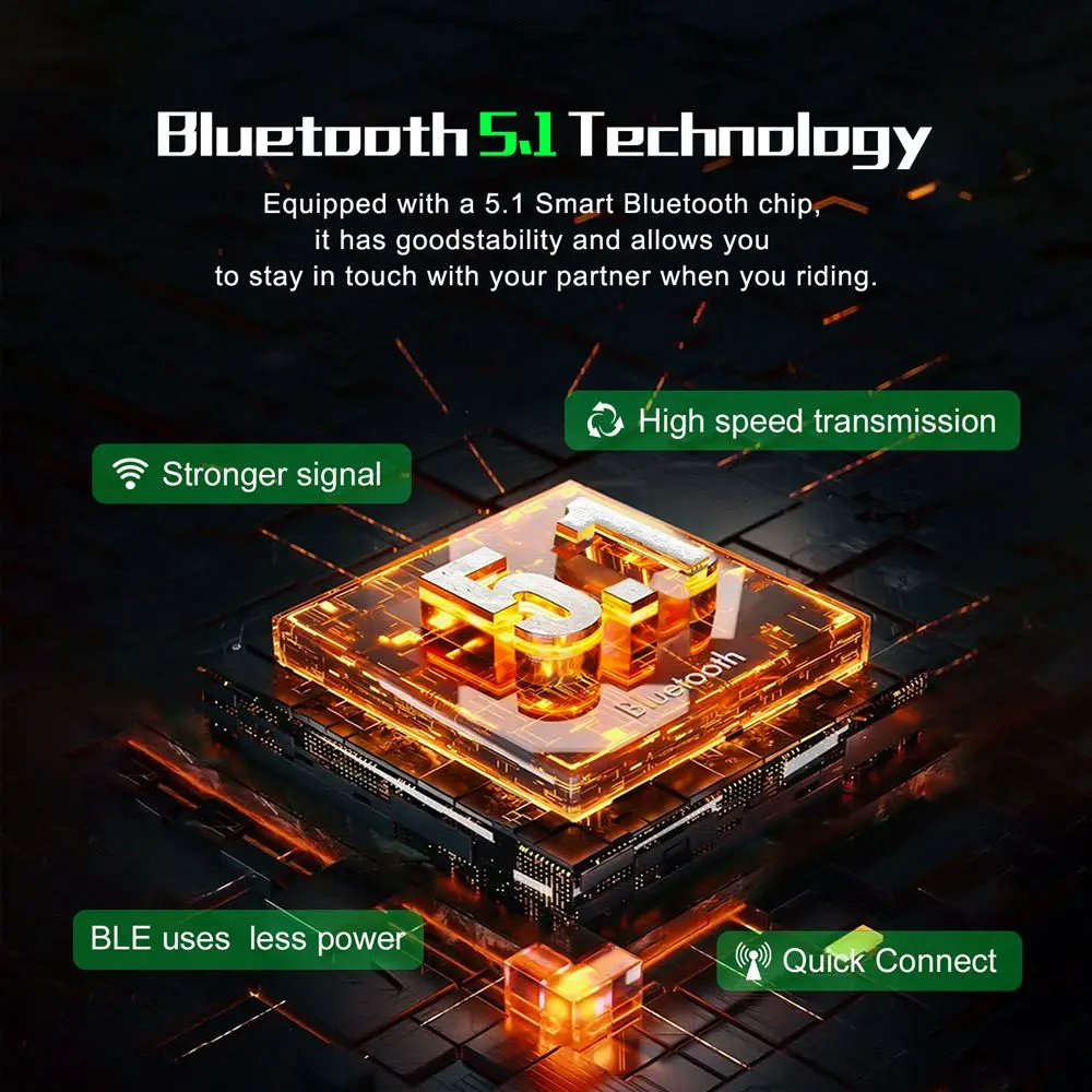 Notable Auriculares PRO Inalámbrica para Motoristas