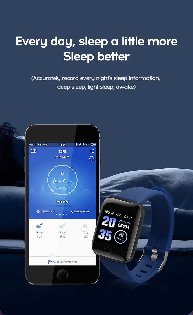 Increíble Reloj Deportivo Inteligente Unisex