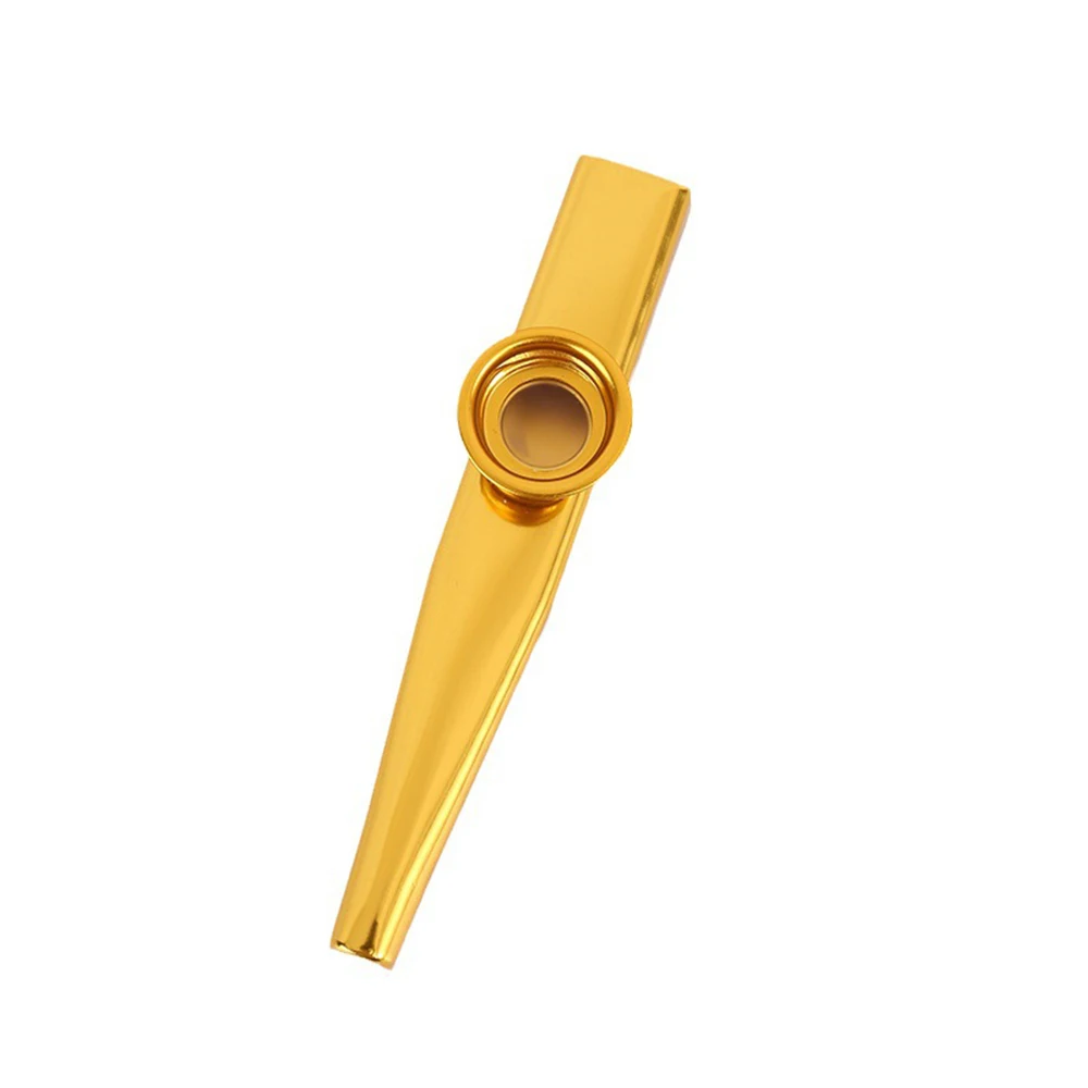 Grandioso Kazoo De Metal Ligero Portátil Instrumento Musical