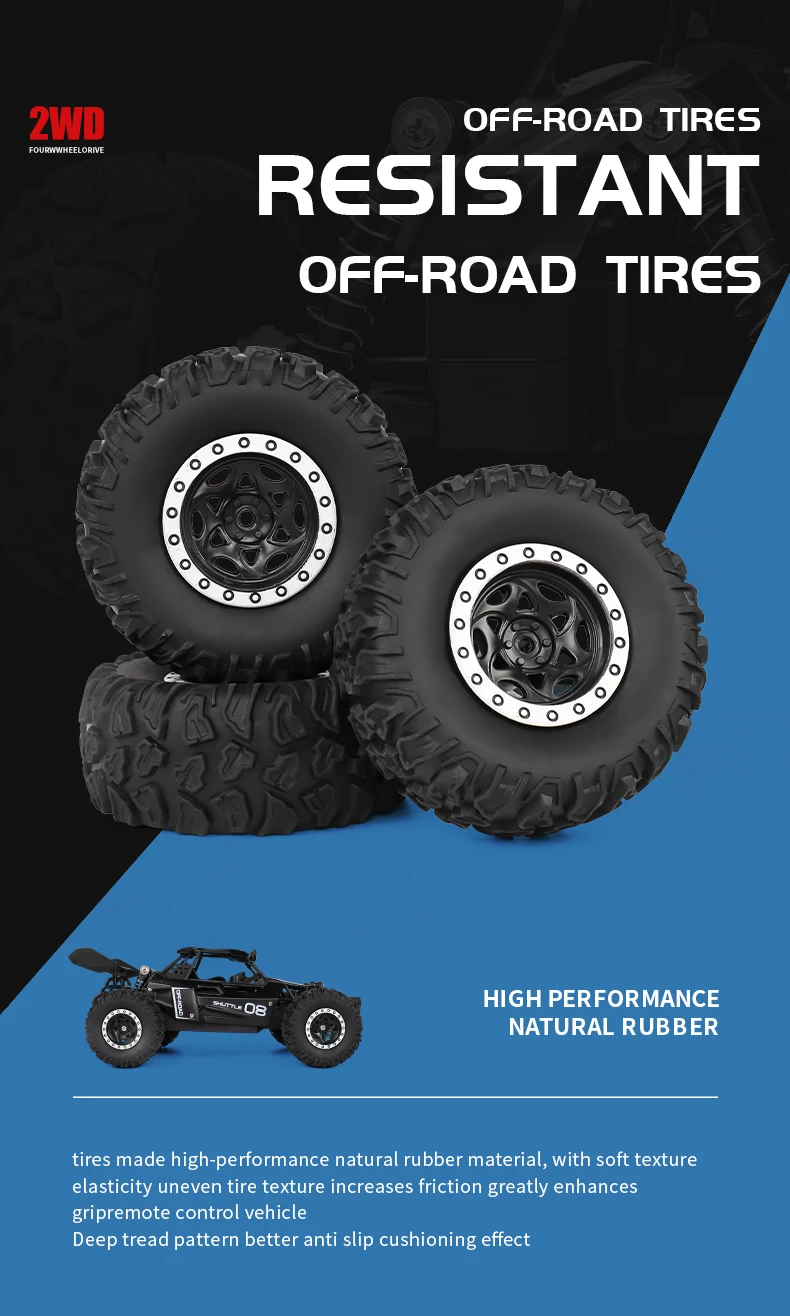 Coche Todoterreno a Control Remoto Extraordinario