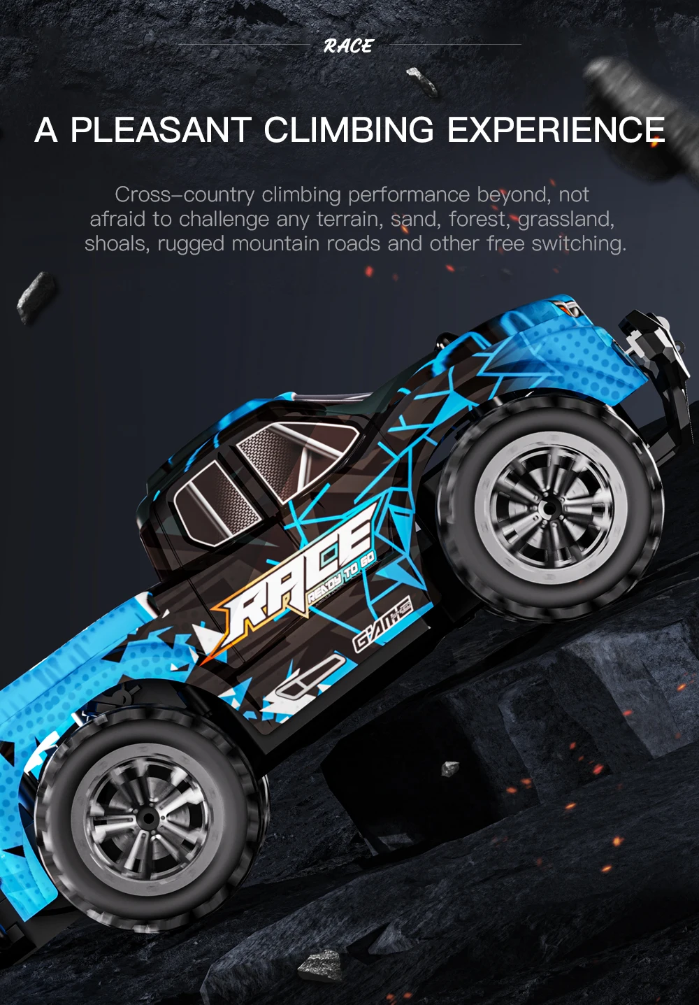 Coche Todoterreno a Control Remoto Extraordinario