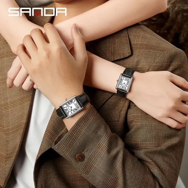 Imagen Del Producto Nuevo Reloj De Cuarzo Elegante Para Hombre Y Mujer | Compra Online En Tiendafiable