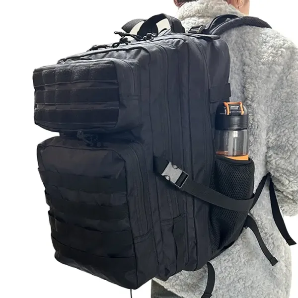 Fabuloso Mochila De Poliéster Con Soportes De Botella