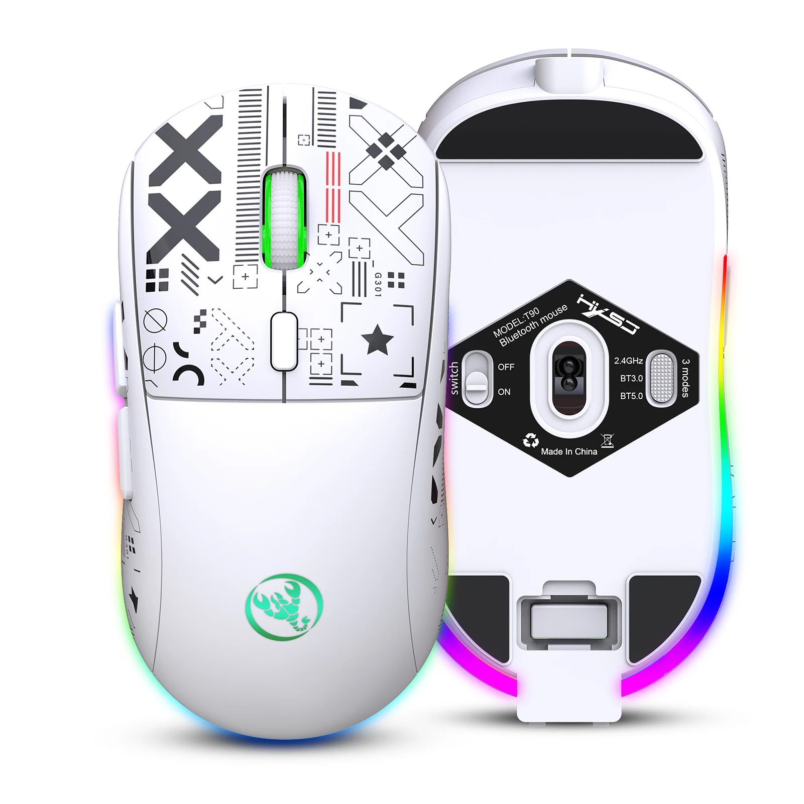 Mouse Mecánico Inalámbrico Esencial Para Tu Escritorio
