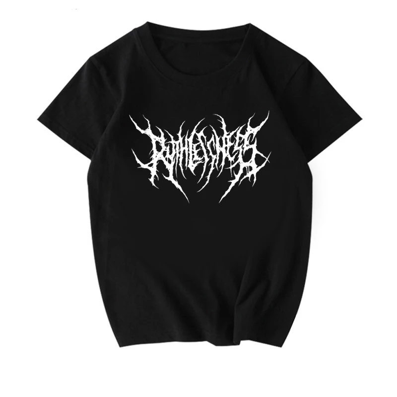 Notable Camisetas Góticas De Gran Tamaño Para Mujer