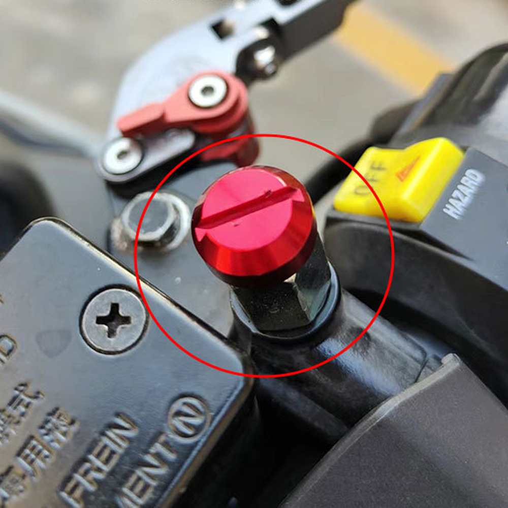 Soporte De Aluminio Infalible De Espejo Retrovisor De Moto
