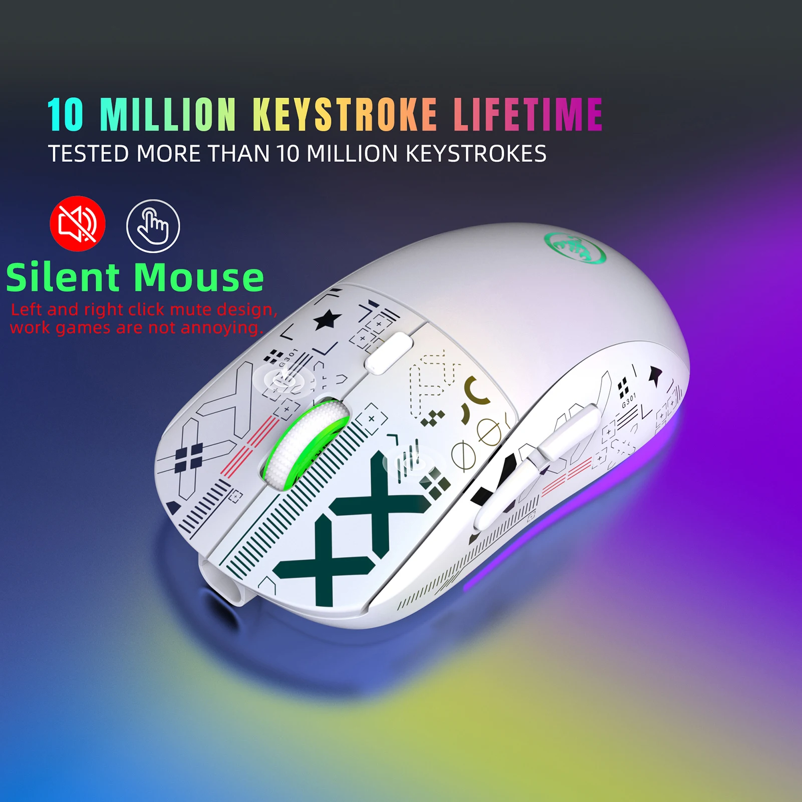 Mouse Mecánico Inalámbrico Esencial Para Tu Escritorio