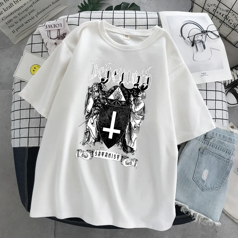 Impecable Camiseta Gótica Unisex para Hombre y Mujer