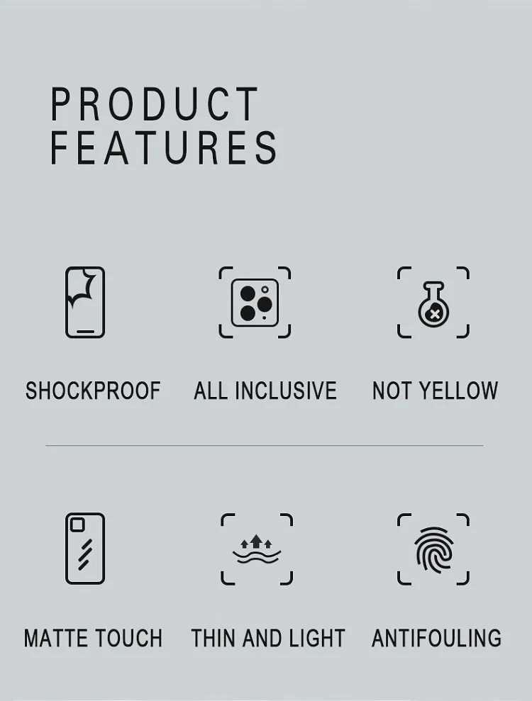 Funda Magnética Mate De Lujo Para Iphone