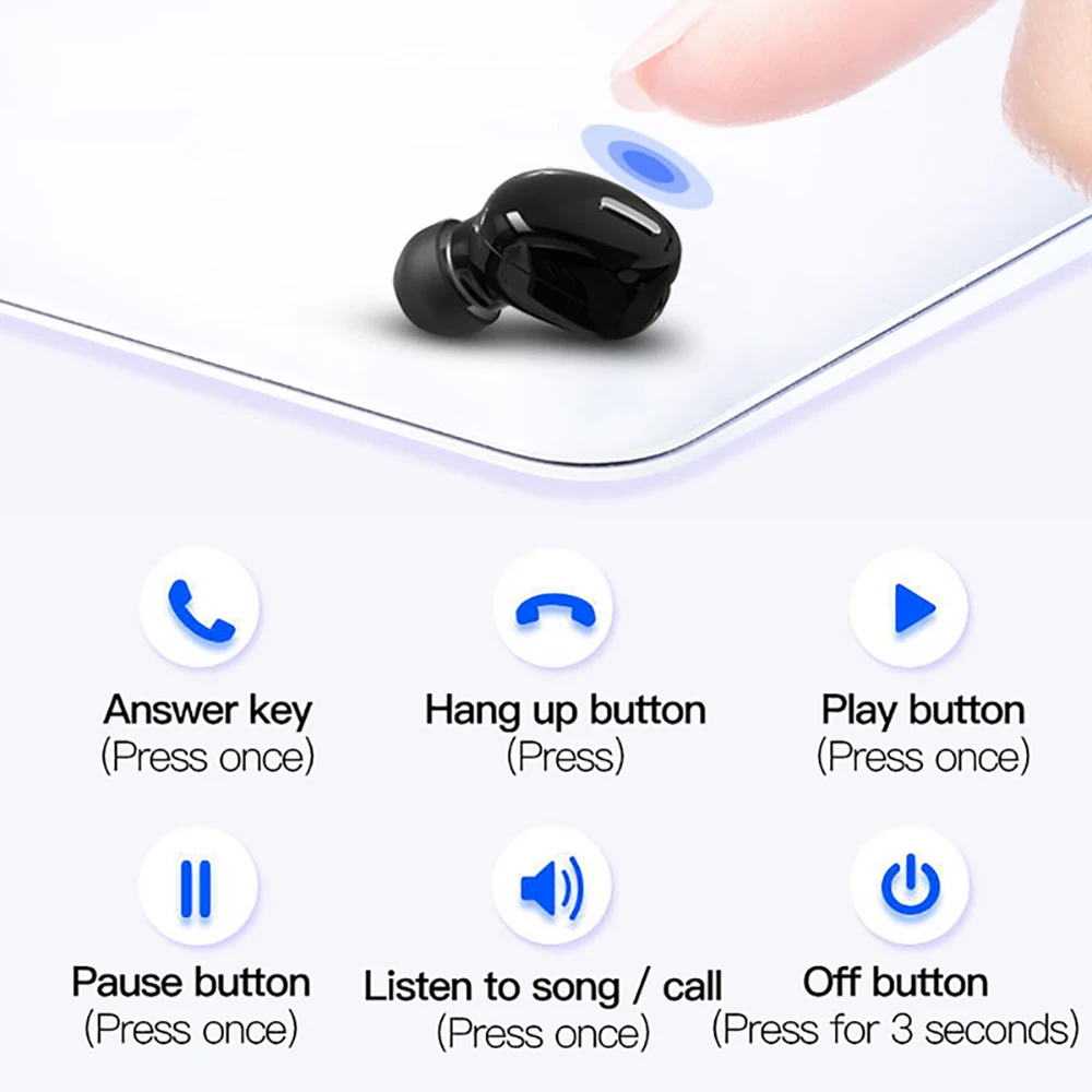 Increíble Auriculares Inalámbricos Bluetooth X9
