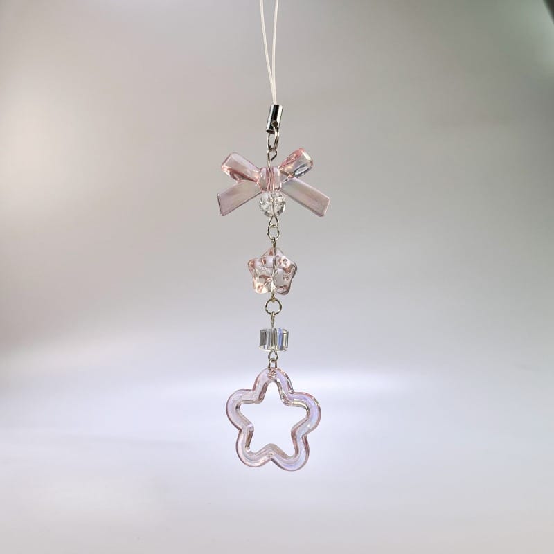 Colgante Rosa Kawaii: Accesorio Y2K Indispensable