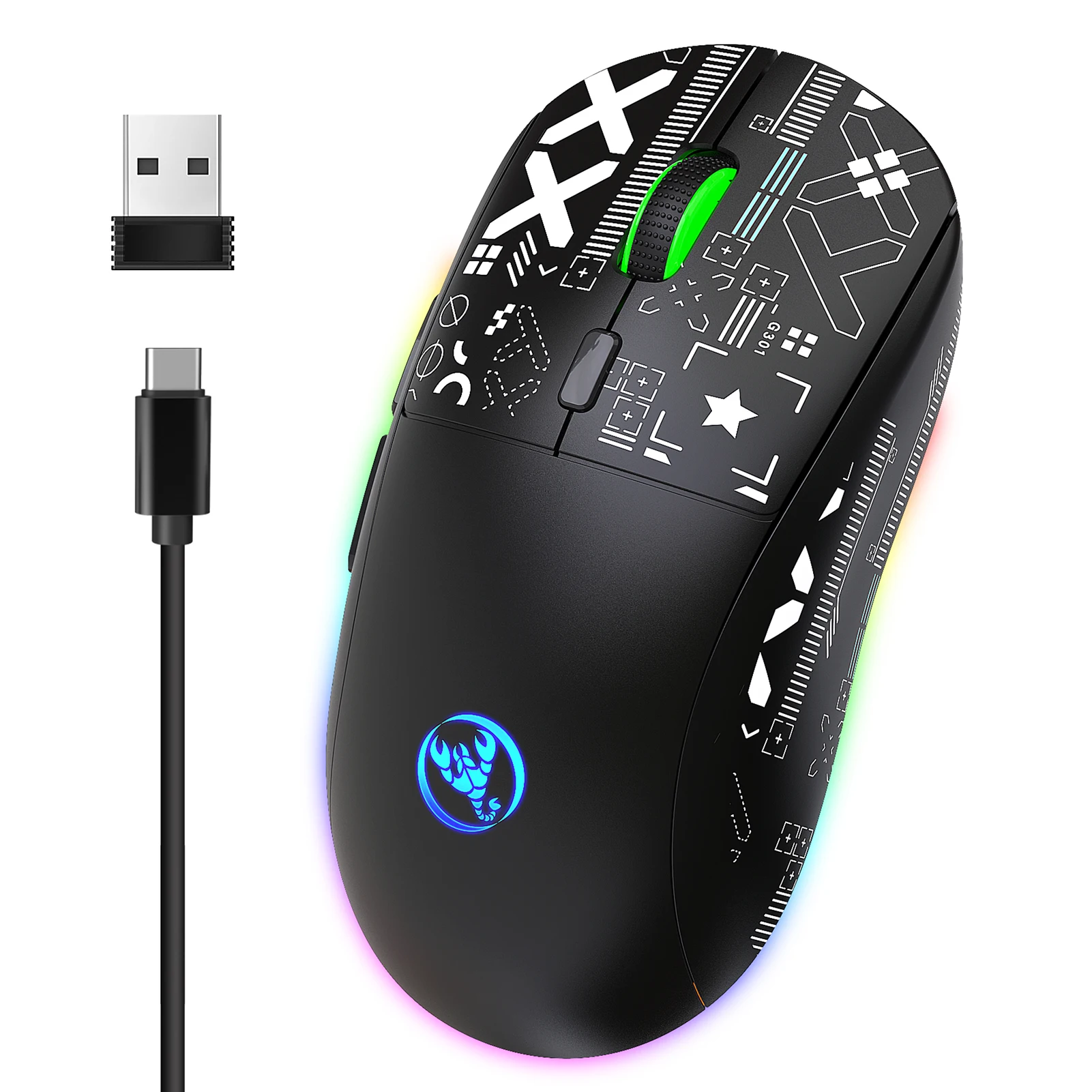 Mouse Mecánico Inalámbrico Esencial Para Tu Escritorio