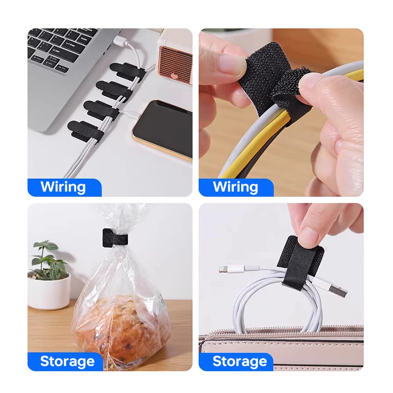 Nuevo Sujetadores De Cables Reutilizables