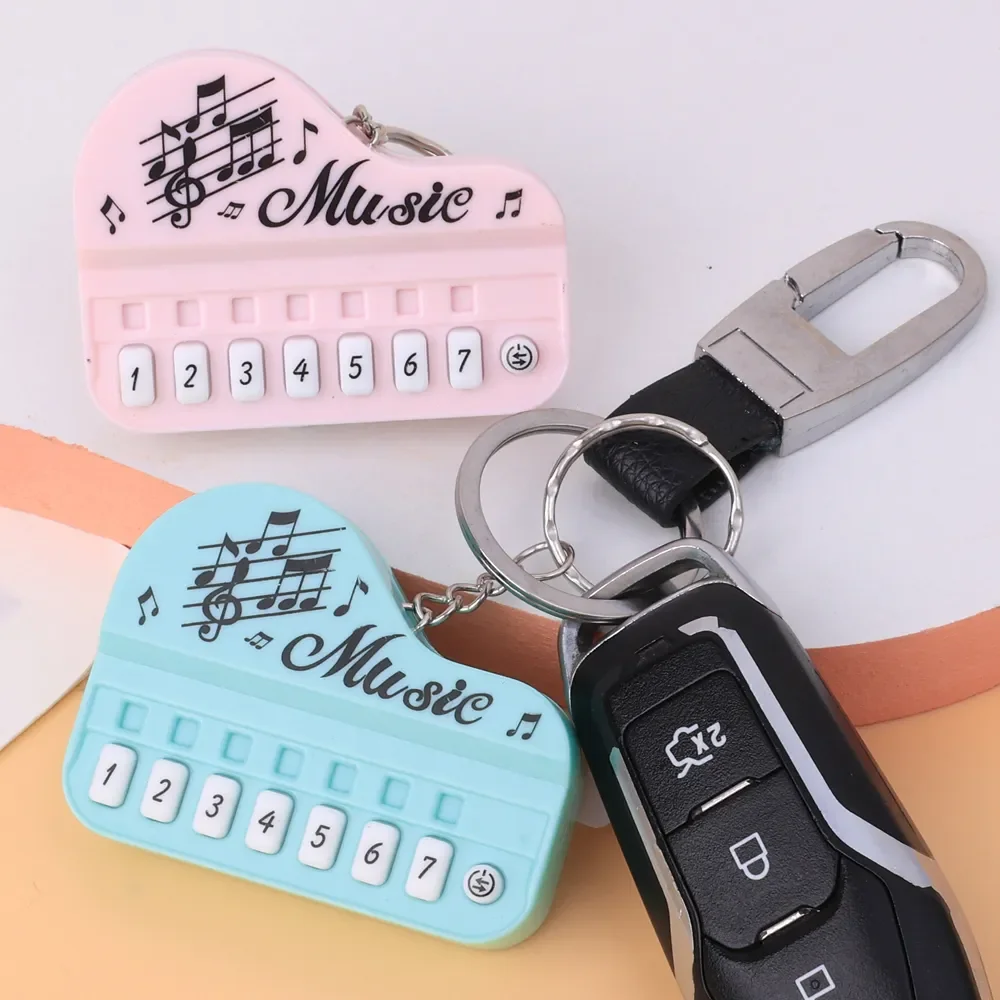 Espléndido Mini Llavero De Teclado Electrónico Portátil