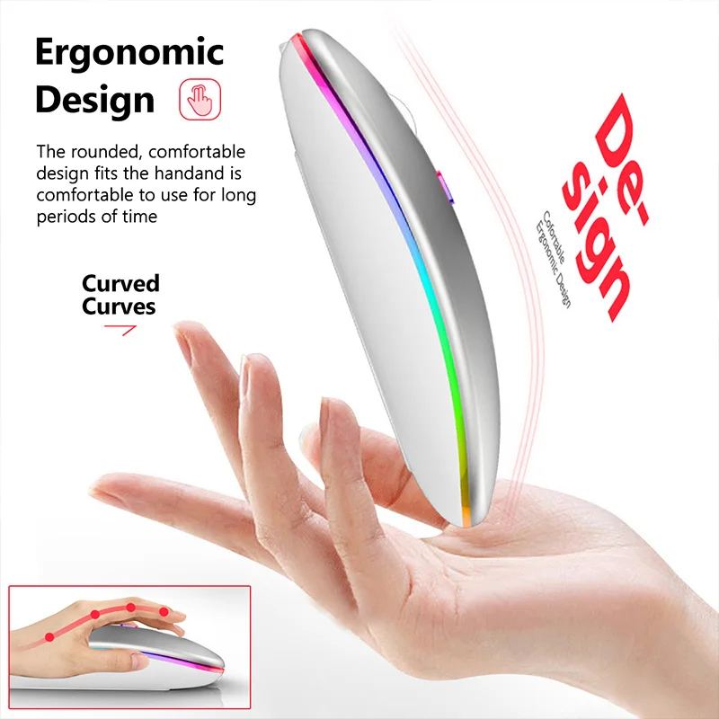 Formidable Mouse Inalámbrico Ergonómico Para Portátil