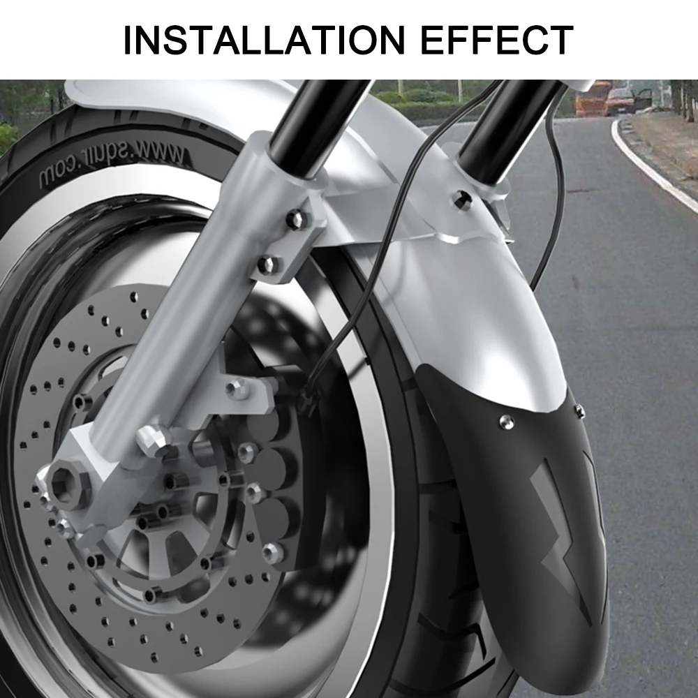 Fabuloso Extensor Universal Para Faldones De Moto