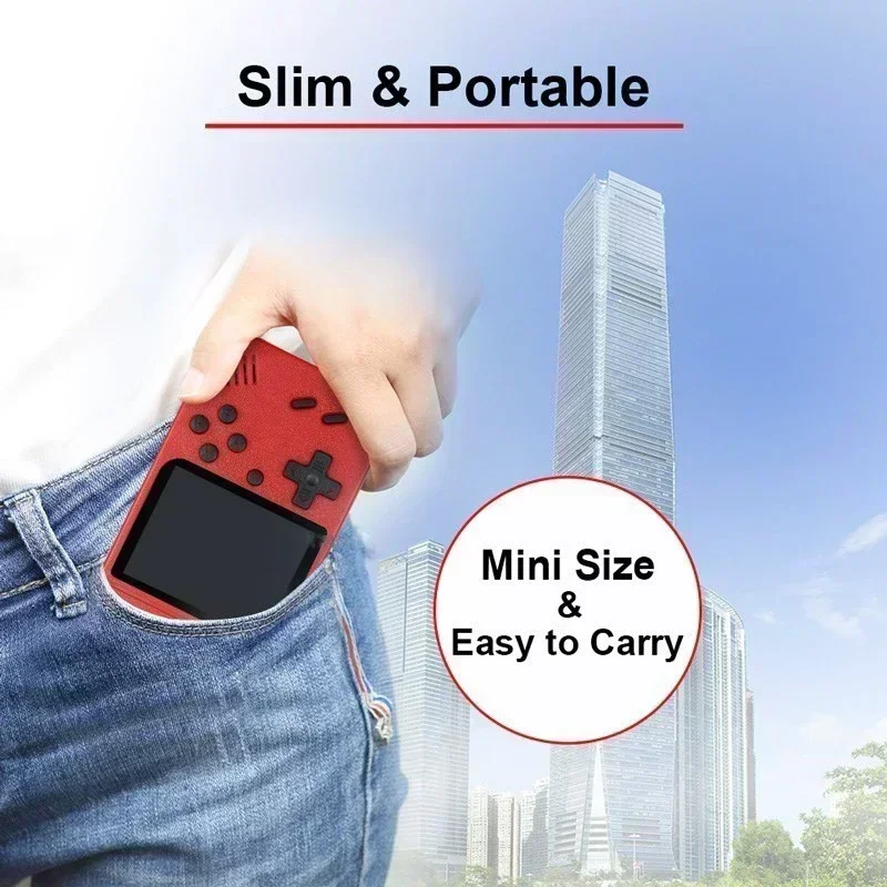 Mini Consola De Videojuegos Portátil E Innovador