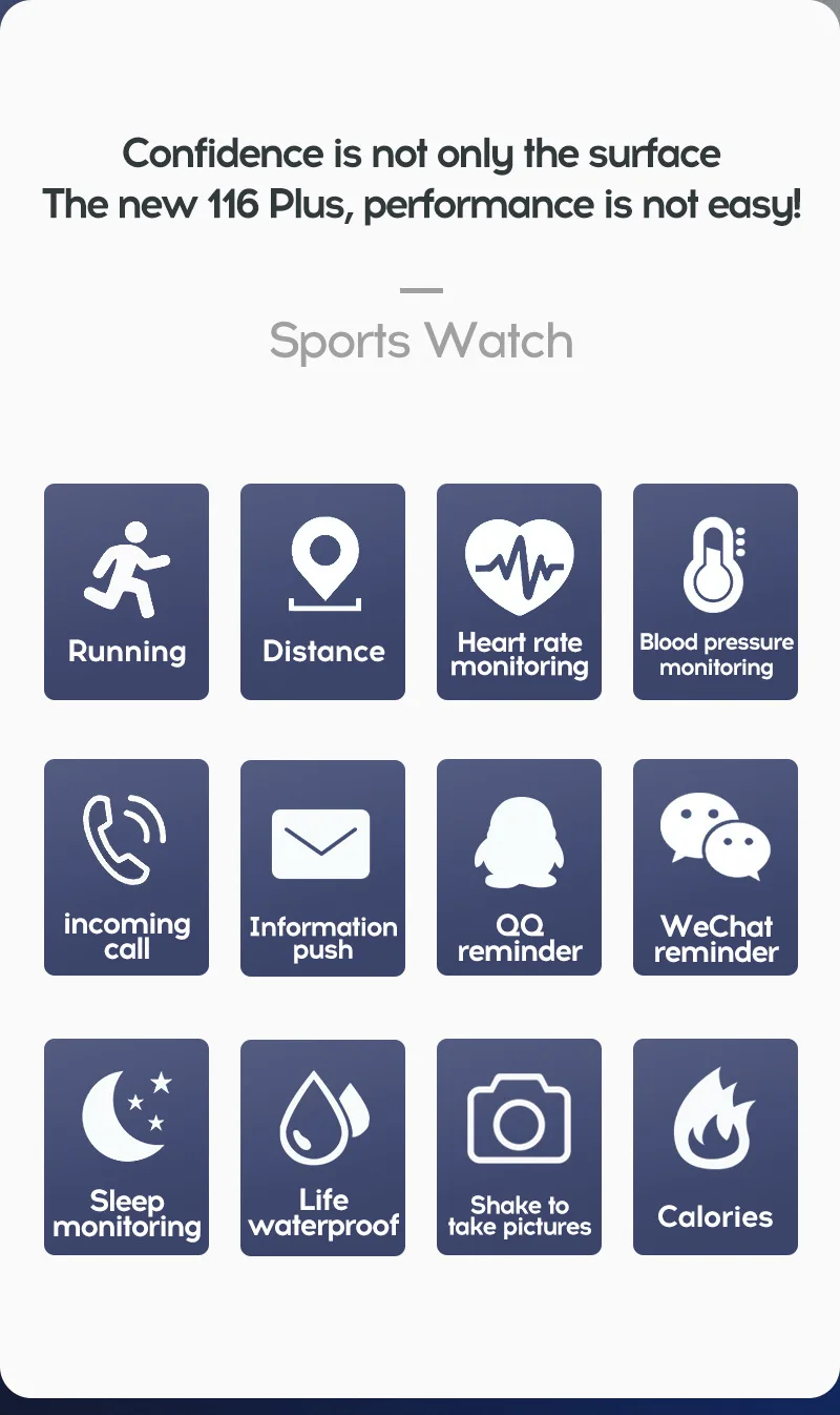 Increíble Reloj Deportivo Inteligente Unisex