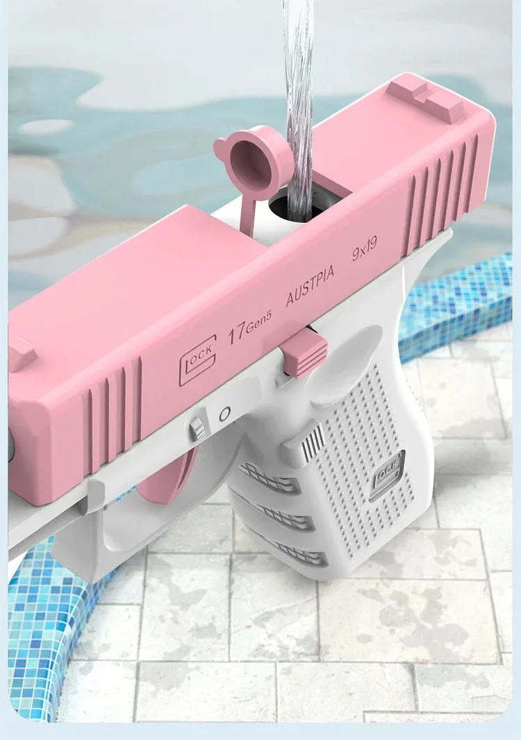 Increíble Pistola De Agua Recargable De Largo Alcance