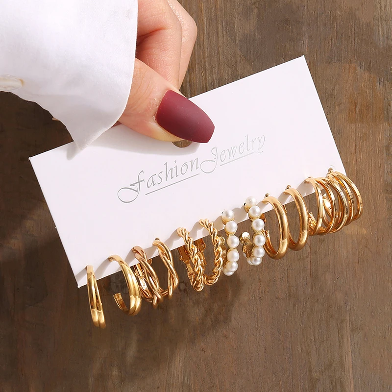 Cautivador Pendientes de Perlas Elegantes para Mujer