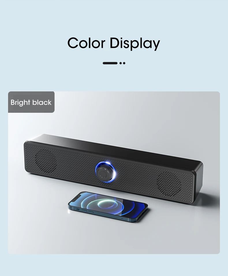 Innovador Altavoz Para Pc Auténtico Sonido Inalámbrica