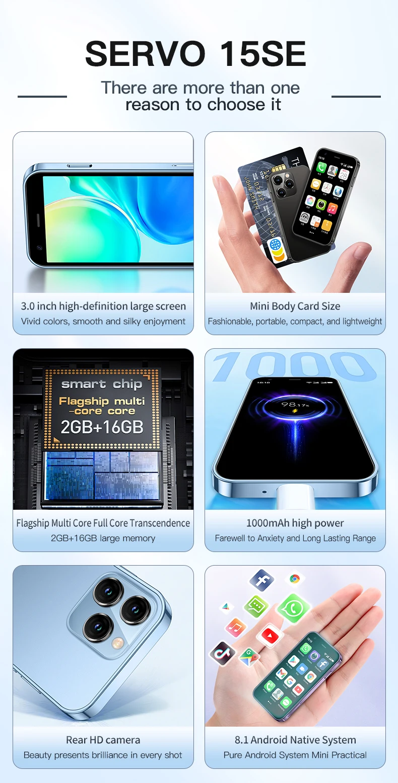 Pequeño Teléfono Inteligente Android: Rápido Y Auténtico Pequeño Teléfono Inteligente Android: Rápido Y Auténtico