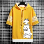 Sudadera-Con-Capucha-De-Manga-Corta-Para-Hombre-Ropa-De-Calle-Informal-Con-Estampado-De-Dibujos-1.Webp