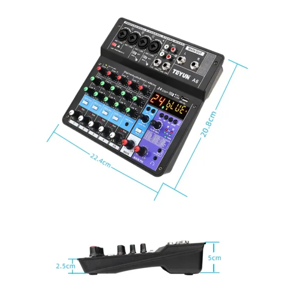 Imagen Del Producto Fabuloso Controlador De Dj Teyun: Equipo Profesional | Compra Online En Tiendafiable