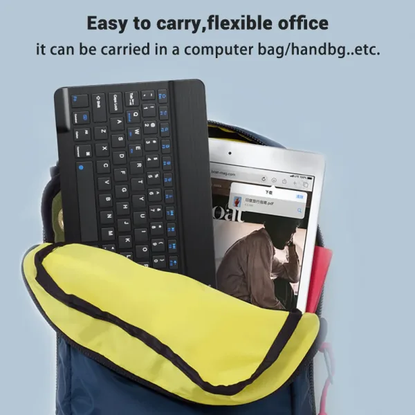 Imagen Del Producto Fenomenal Teclado Inalámbrico Bluetooth Para Tabletas | Compra Online En Tiendafiable