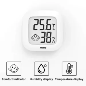 Imagen del producto Higrómetro y Termómetro Digital LC: Asombroso y Brillante | Compra online en Tiendafiable