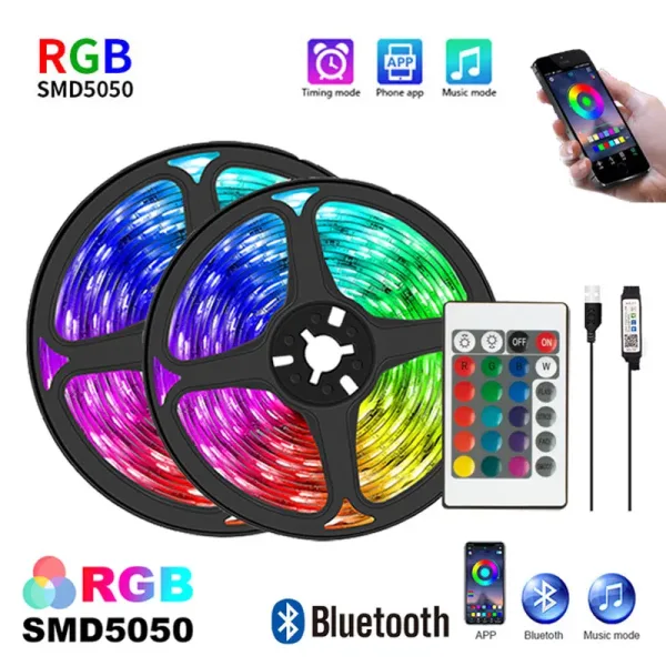 Grandioso Luces Led Multicolores Con Control Remoto