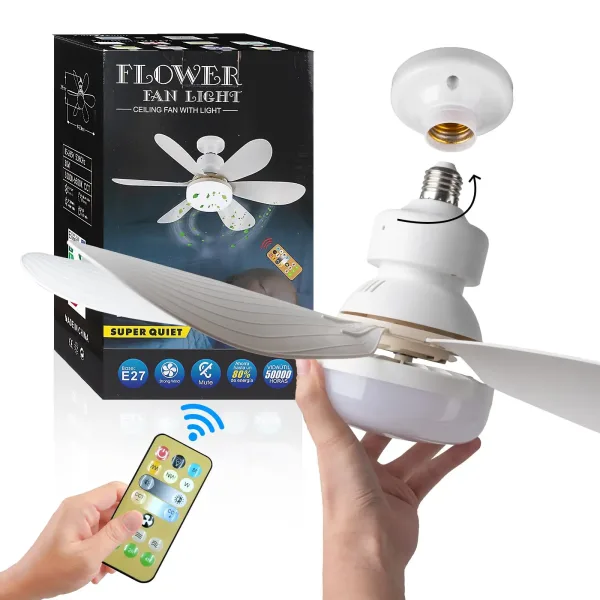 Imagen Del Producto Eficaz Ventilador De Techo 40W Con Control Remoto | Compra Online En Tiendafiable