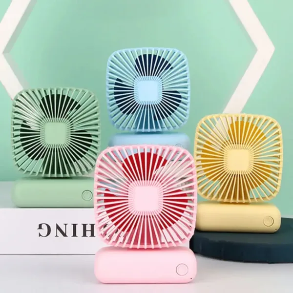 Pequeño Ventilador de Mesa para el Hogar y Oficina: Dinámico y Esencial