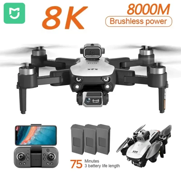 Dron Profesional 8K Hd Con Cámara Dual Y Aterrizaje Preciso: Líder En Fotografía Y Videografía Aérea