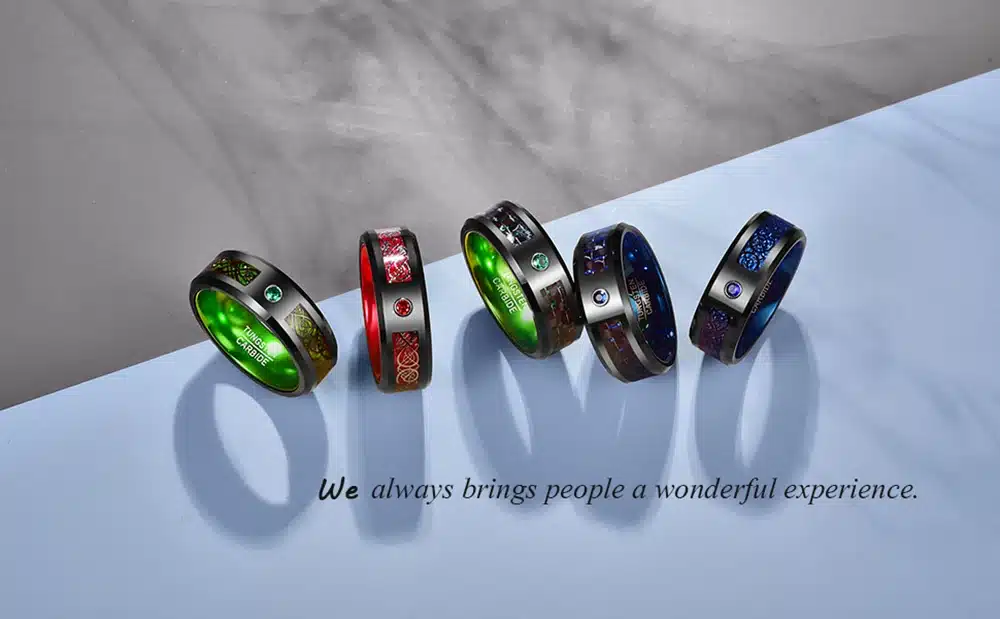 Anillos Celtas Un Innovador Modelo Acero Inoxidable