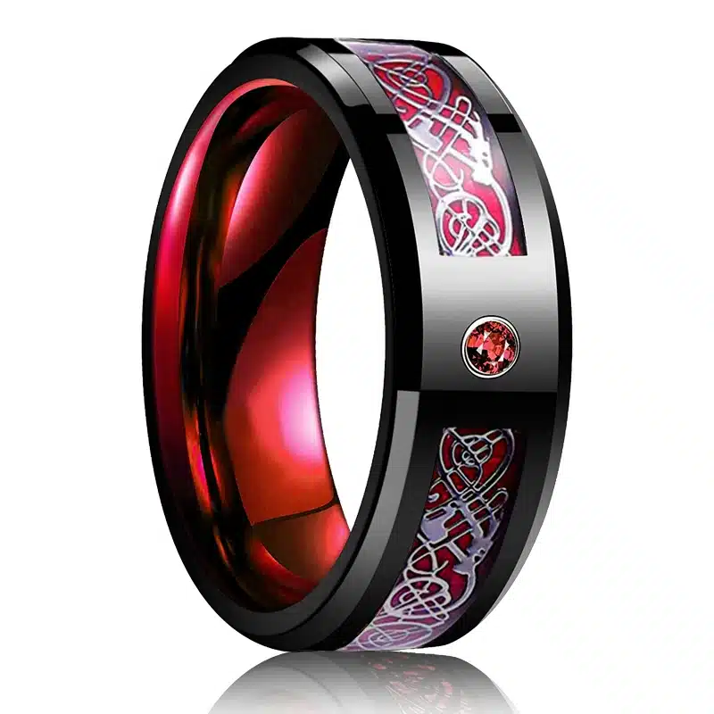 Anillos Celtas Un Innovador Modelo Acero Inoxidable